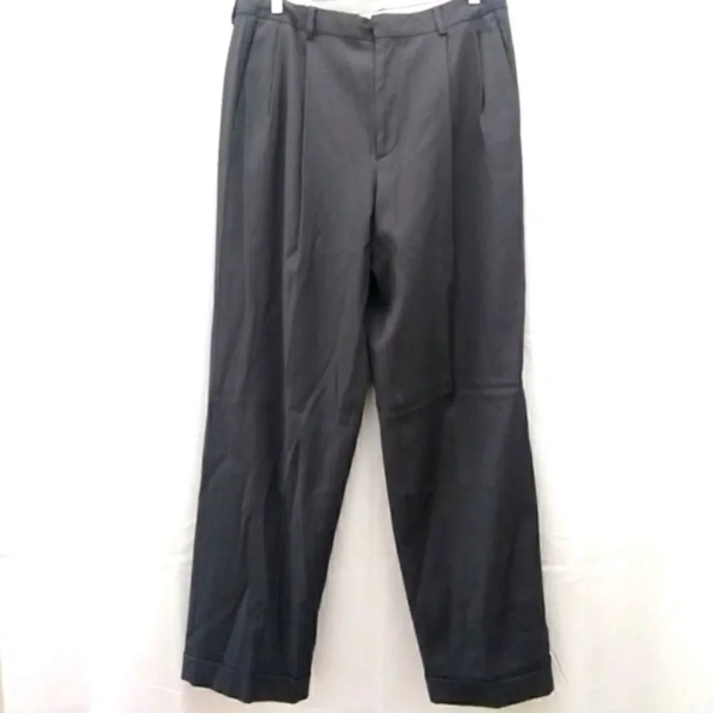 Mens Banana Republic Dress pants black 33r